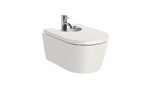 Биде подвесное Roca Inspira round 357525650 бежевый