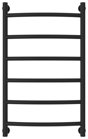 Полотенцесушитель Водяной Выгнутая Сунержа Галант + (80х50) Матовый Черный 31-0200-8050