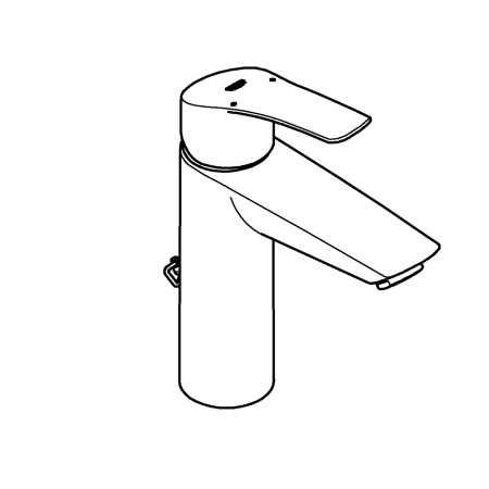 Смеситель однорычажный для раковины Grohe Eurosmart 23323 003 (23323003) хром