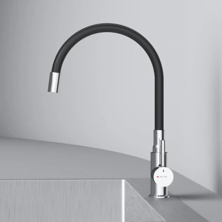 Смеситель для кухни с гибким изливом AM.PM X-Joy S F85B07602 хром
