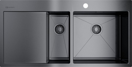 Мойка Omoikiri Akisame 100-2-GM-R 4973104