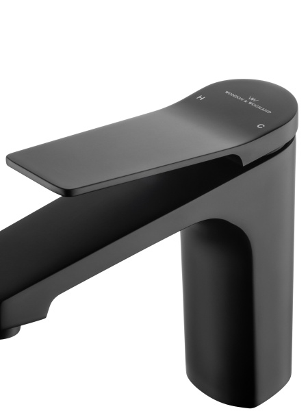 Смеситель для раковины WONZON & WOGHAND, черный матовый WW-XH-013-MB