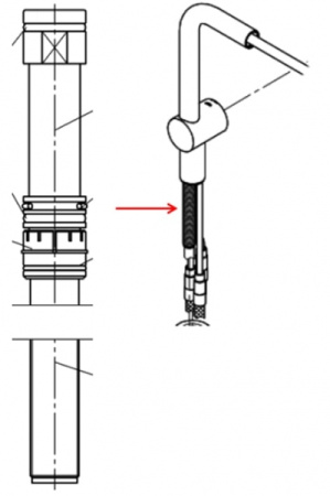 Трубка GROHE 403938040