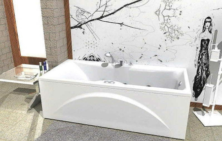 Акриловая ванна Aquatek Феникс 180х85 FEN180-0000006