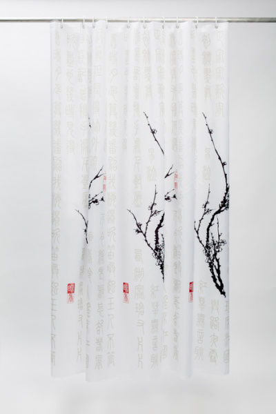 Штора для ванной комнаты IDDIS Cherry Tree 200*200 см 200*200 см (SCID100P)