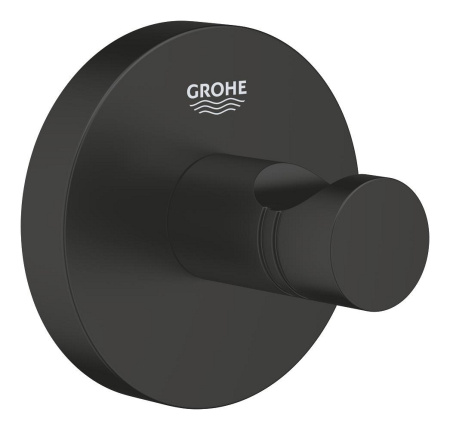 Крючок для банного халата Grohe Essentials 1024602430 (черный матовый)