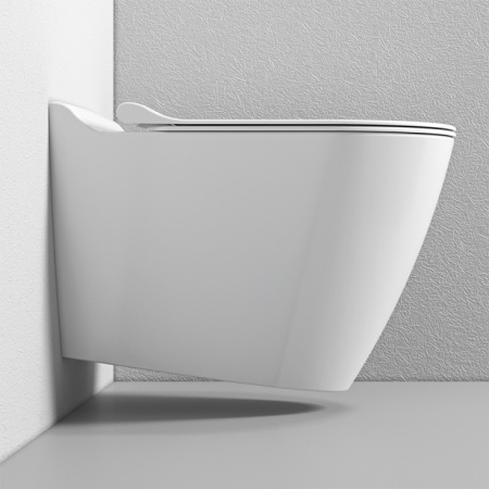 Унитаз подвесной безободковый с функцией биде Bien Mineral MNKA052N1VP1W3000