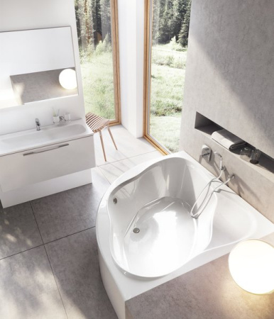 Акриловая ванна 140x140 см Ravak NewDay C651000000