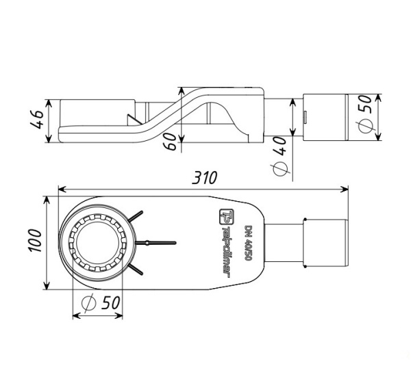Душевой трап 90 см WONZON & WOGHAND, брашированное золото WW-65409M-BG