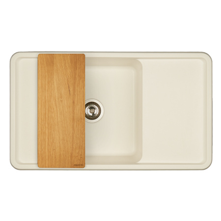 Кухонная мойка Aquaton Беллис 87 1A724832BS240 жемчуг