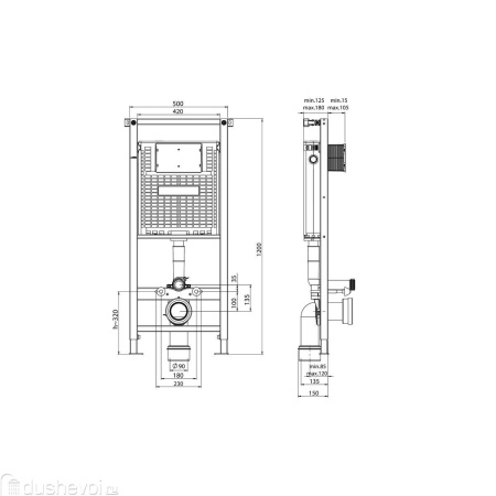 Комплект 3в1  Koller Pool Alcora ST 1200+ INTEGRO Chrome+ROUND