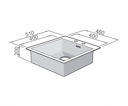 Мойка Rodi Box Line 46