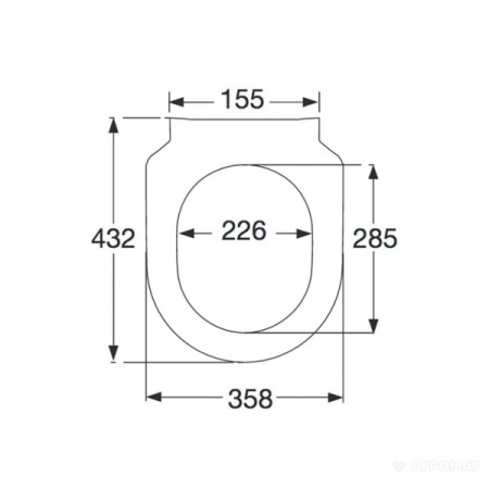 Крышка-сиденье, микролифт Villeroy&Boch Subway Slim 9M65S101