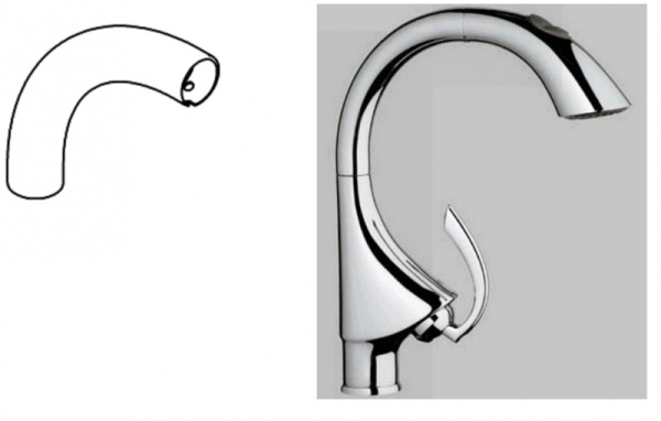 Излив GROHE 10649138