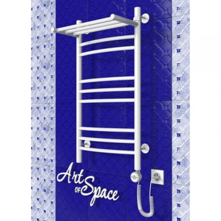 Полотенцесушитель ArtofSpace ARTICO LEDGE EAAOL4001200RAL9016RP