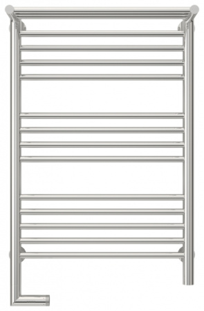 Полотенцесушитель Электрический Cунержа Богема с полкой 2.0 Левый (800x500) Матовая Шампань 022-5206-8050