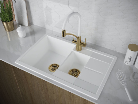 Смеситель для кухни с подключением к фильтру  Paulmark Siеgen Si213111-GW