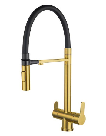 Смеситель для кухни (под фильтр) ZORG SZR-3030 BRONZE MAGNIT