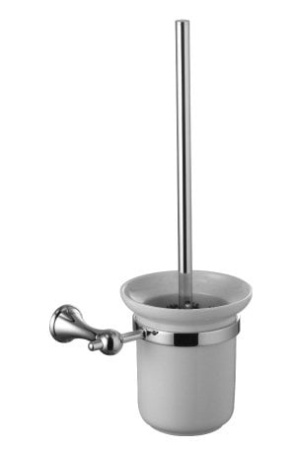 Ершик для унитаза с держателем (стакан-керамика) Lemark Standard (LM2140C)