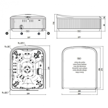 Мини бассейн Jacuzzi Spa 944490065