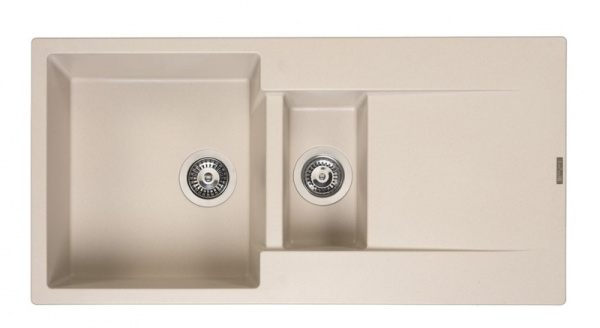 Мойка Reginox Amsterdam 15 (1000х500) R реверсивная Caffe Silvery 44356