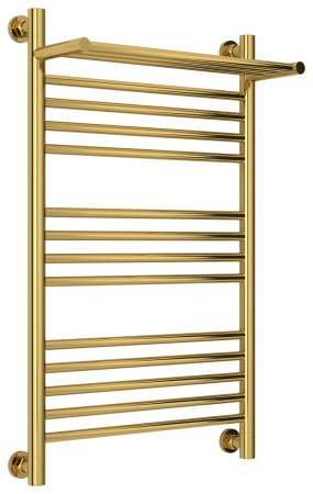 Полотенцесушитель Водяной Сунержа Богема с полкой + (80х50) Золото 03-0223-8050