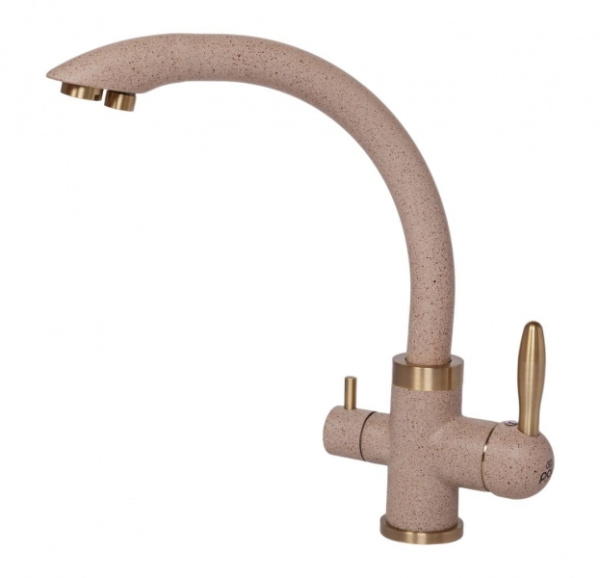 Смеситель для кухонной мойки Paulmark Essen Es213001-302-BR Смеситель для кухонной мойки Paulmark Essen Es213001-302-BR