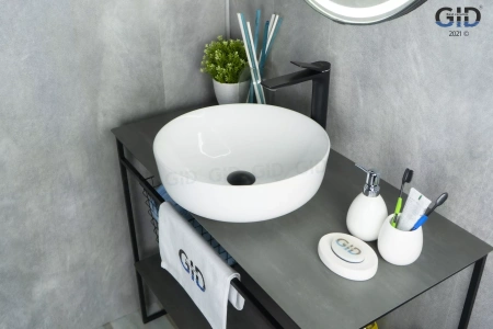 Раковина накладная (41,5х41,5) Gid D1315