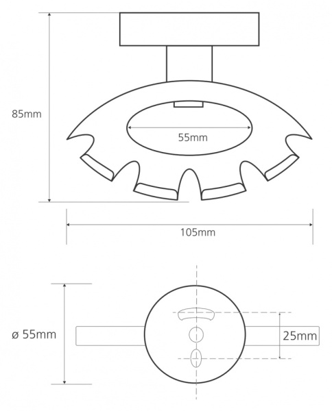 Держатель зубных щеток Bemeta Omega 104110032