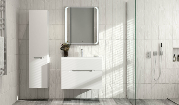 Тумба под раковину Jorno Modul 80  Mоl.01.77/P/W