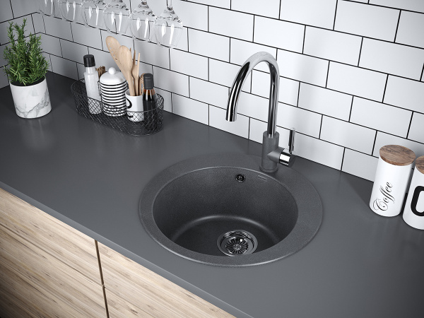 Смеситель для кухни Paulmark Holstein Ho212063-DGCR