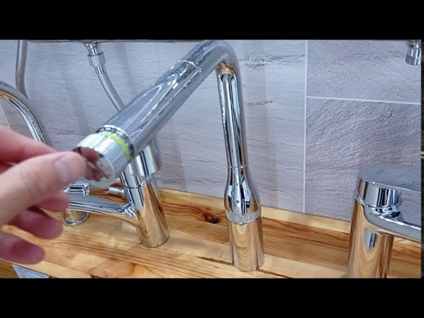 Смеситель для кухни Grohe Essence SmartControl 31615 EN0 (31615EN0) матовый никель