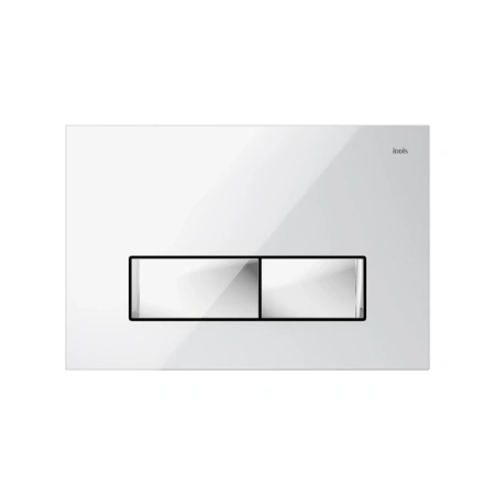 Клавиша смыва IDDIS белая Uniglass 001 (UNG02WCi77)