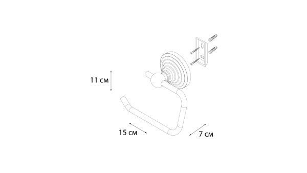 Бумагодержатель FIXSEN Retro FX-83810A
