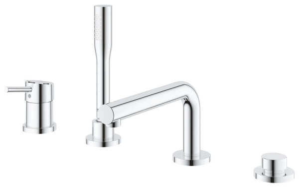Смеситель однорычажный для ванны на 4 отверстия GROHE Concetto 19576002