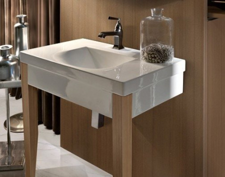 Раковина подвесная (120х50) Kerasan Bentley 393201*1 белый