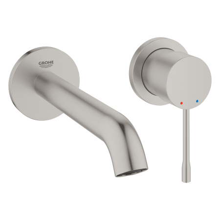 Смеситель для раковины однорычажный Grohe Essence 29192DC1 суперсталь