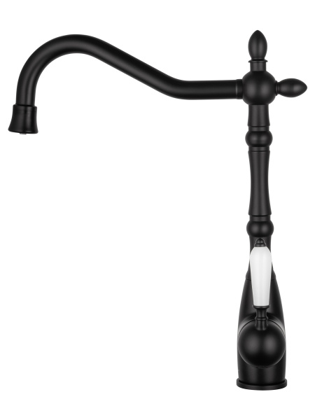 Смеситель для кухни c подключением фильтра WONZON & WOGHAND, черный матовый WW-88458006-MB Смеситель для кухни c подключением фильтра WONZON & WOGHAND, черный матовый WW-88458006-MB