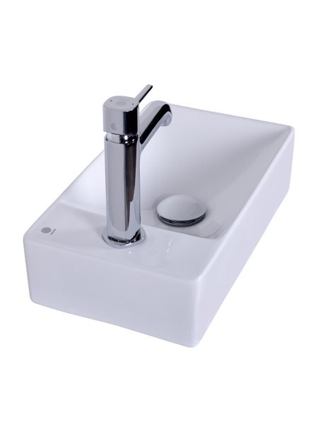 Раковина подвесная (37,5х21,5) Orange  B05-375RW белый глянец