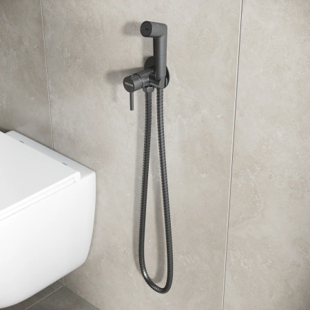 Гигиенический набор Grossman Solis 502.K35.07.420 графит сатин