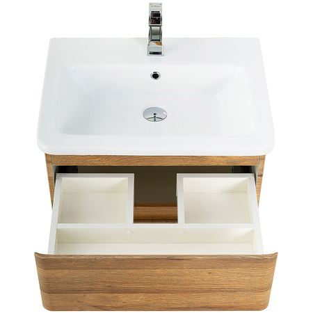 База под раковину BelBagno ALBANO-CER-500-2C-SO-RR подвесная Rovere Rustico