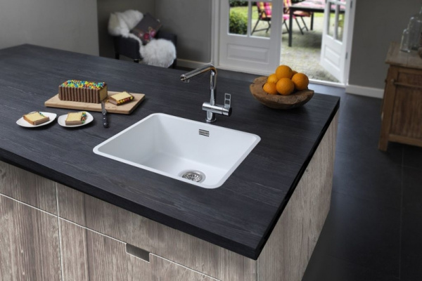 Мойка Reginox Ohio L (40х40) Arctic White 43670