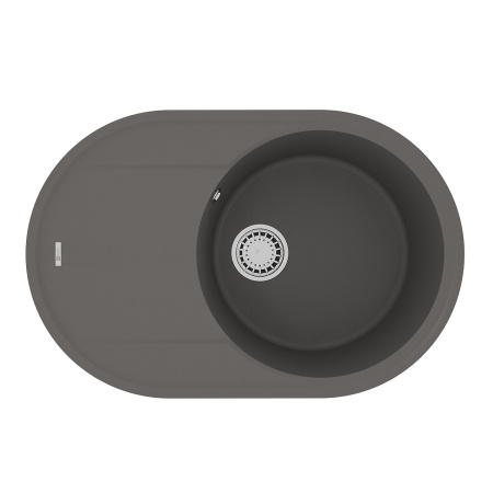 Кухонная мойка Lemark LACHA 760 серый шёлк 9910059