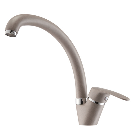 Смеситель для кухни Aquaton Нимо 1AX002FCXX250 серый шелк