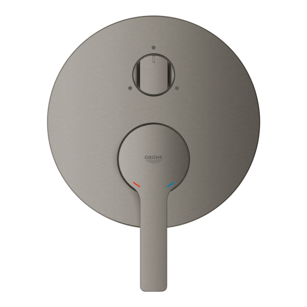 Смеситель однорычажный с переключателем на 3 положения GROHE Lineare New 24095 AL1 (24095AL1) темный графит матовый Смеситель однорычажный с переключателем на 3 положения GROHE Lineare New 24095 AL1 (24095AL1) темный графит матовый