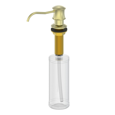Дозатор мыла WONZON & WOGHAND, брашированное золото WW-88SD03-BG