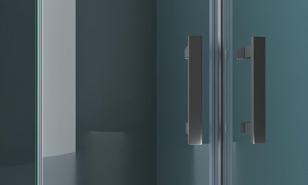 Душевой уголок (100х100) BelBagno KRAFT-R-2-100-C-Cr