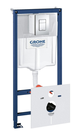 Комплект инсталляции с унитазом GROHE Rapid SL Euro Ceramic 383283 микролифт