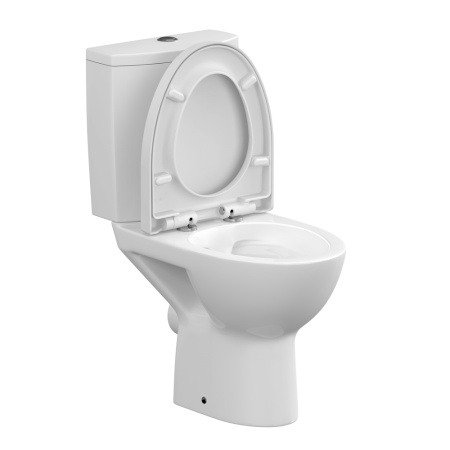 Унитаз напольный безободковый Cersanit PARVA Clean On 011 3/6 DPL EO S-KO-PA011-3/6-COn-DL-w