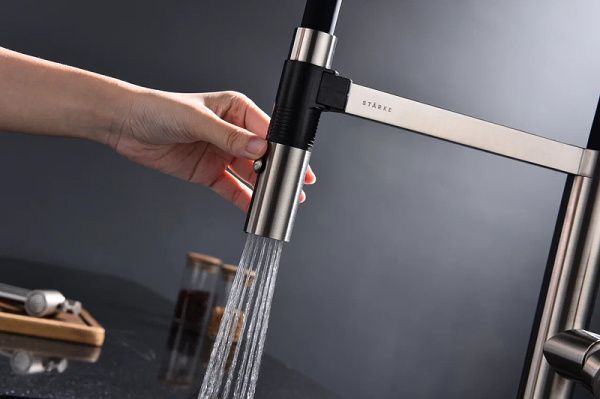 Смеситель для кухни Paulmark Leader Le214101-NI